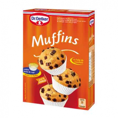 Смес за ванилови мъфини с парченца шоколад Д-р Йоткер 340г