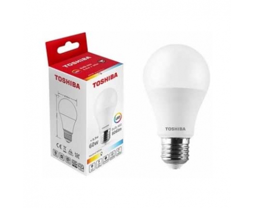 Лед крушка Тошиба 8.5=60W Е27 4000К 806LM Лед крушка Тошиба 8.5=60W Е27 4000К 806LM