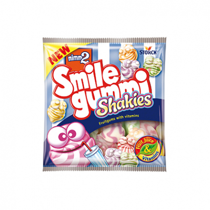 Желирани бонбони Смайлгъми 90г Млечни духове