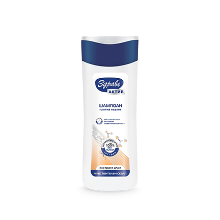 Шампоан Здраве Актив 200мл Алое вера
