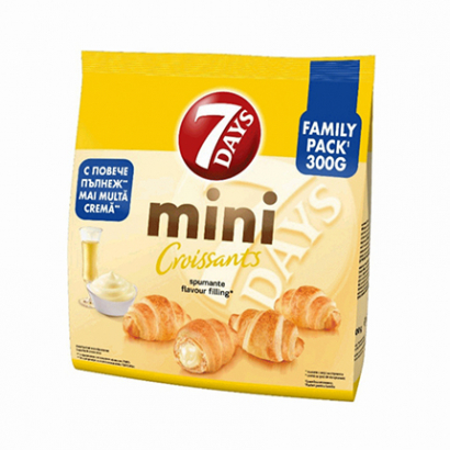 Миникроасани 7 Дейс 300г Шампанско