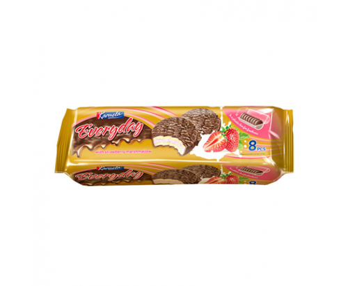 Бисквити Евридей 8бр С ягода Бисквити Евридей 8бр С ягода