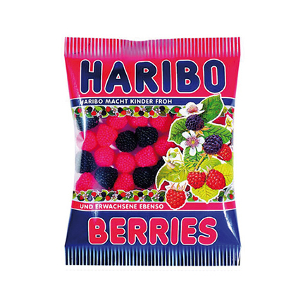 Желирани Бонбони Харибо 100г Чудни плодчета