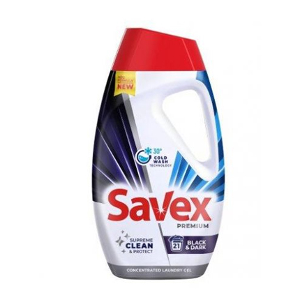 Гел за пране Савекс Премиум 945мл За черно Гел за пране Савекс Премиум 945мл За черно