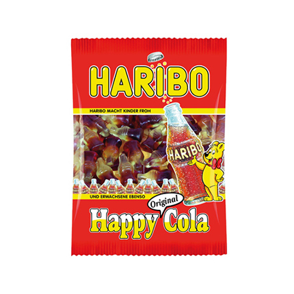 Желирани Бонбони Харибо 100г Хепи Кола