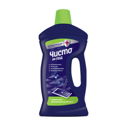 Препарат за под Чисто 960мл Препарат за под Чисто 960мл