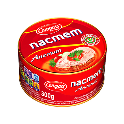 Пастет Компас 300г Апетит Пастет Компас 300г Апетит