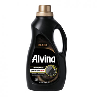 Гел за пране Медикс Алвина 900мл За черно