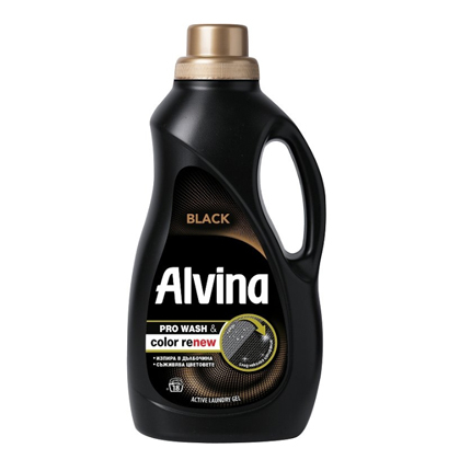 Гел за пране Медикс Алвина 900мл За черно Гел за пране Медикс Алвина 900мл За черно