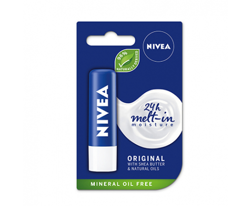 Балсам за устни Нивеа 4,8г Оригинал Балсам за устни Нивеа 4,8г Оригинал