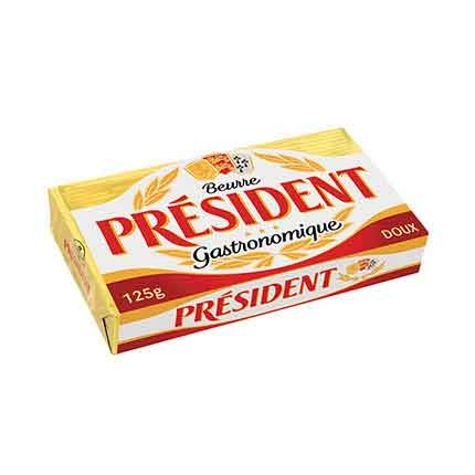 Краве масло Президент 125г