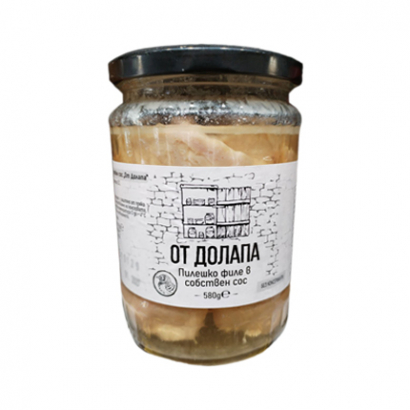 Пилешко филе От Долапа 580г В собствен сос