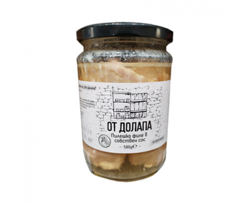 Пилешко филе От Долапа 580г В собствен сос Пилешко филе От Долапа 580г В собствен сос