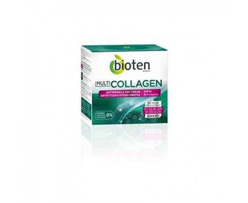 Крем за лице Биотен 50мл Дневен мулти колаген Крем за лице Биотен 50мл Дневен мулти колаген
