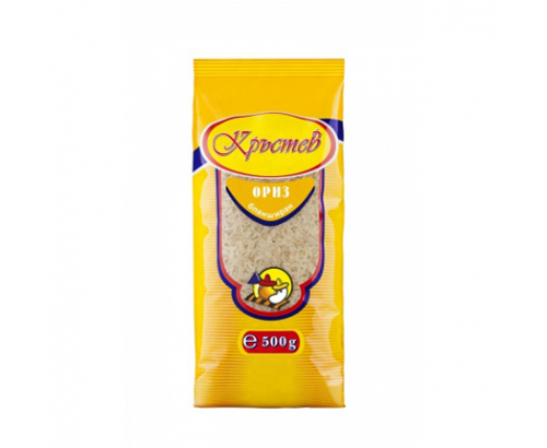 Ориз Кръстев 500г Бланширан Ориз Кръстев 500г Бланширан