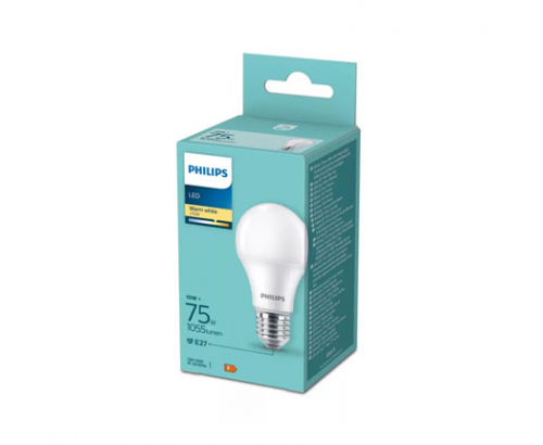 Лед крушка Филипс 10W=75W E27 2700К Лед крушка Филипс 10W=75W E27 2700К