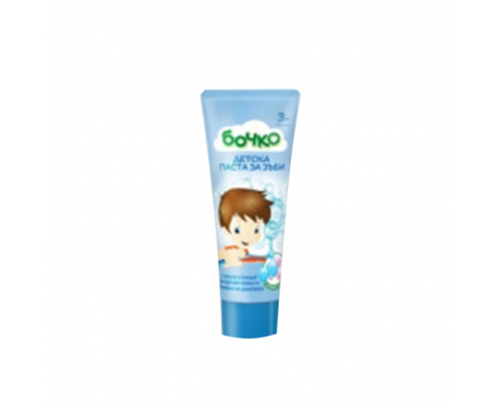 Паста за зъби Бочко Кидс 75мл Синя Паста за зъби Бочко Кидс 75мл Синя
