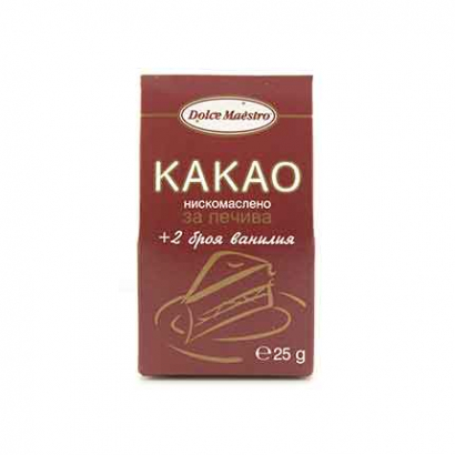 Какао за печива Меркурий 25г + 2бр. ванилия