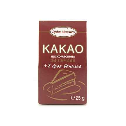 Какао за печива Меркурий 25г + 2бр. ванилия Какао за печива Меркурий 25г + 2бр. ванилия
