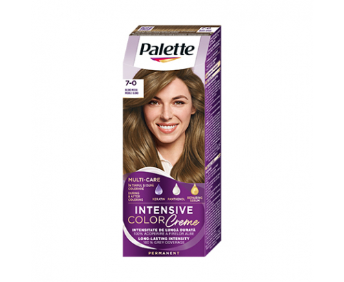 Боя за коса Палете Интензив Калър Крийм 7-0 Средно рус Боя за коса Палете Интензив Калър Крийм 7-0 Средно рус