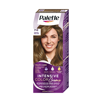 Боя за коса Палете Интензив Калър Крийм 7-0 Средно рус