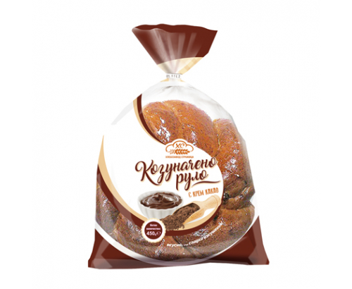 Козуначено руло Стражица 450г С крем какао Козуначено руло Стражица 450г С крем какао