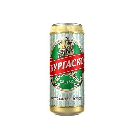 Бира Бургаско 500мл Кен