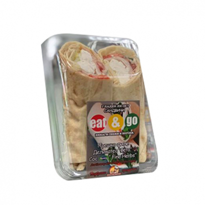 Тортила Ийт енд Го Пуешко филе и деликатес тип Фета