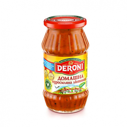 Домашна едросмляна лютеница Дерони 520г