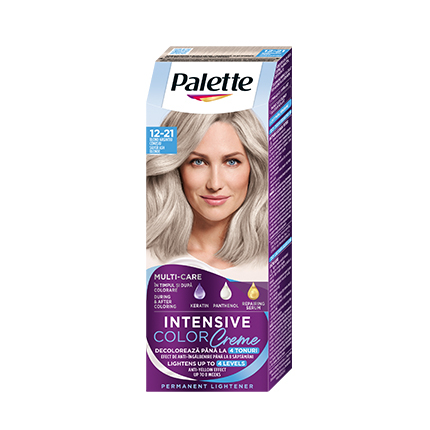 Боя за коса Палете Интензив Калър 12-21 Пепеляво рус