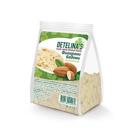 Суров филиран бадем Детелина 100г