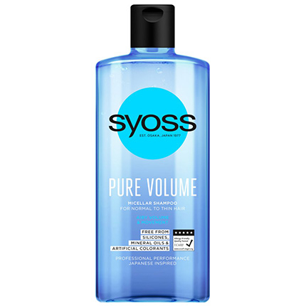 Шампоан Саяз 440мл Пюър Обем Шампоан Саяз 440мл Пюър Обем