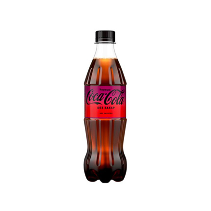 Газирана напитка Кока Кола 500мл Без захар Череша