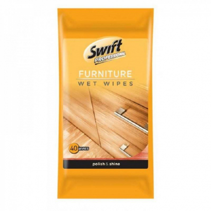 Влажни кърпи Суифт 40бр за дърво