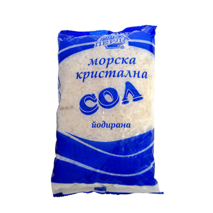 Морска сол Перла 1кг Едра