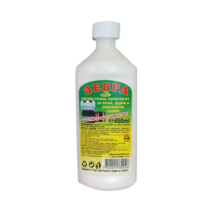 Препарат за печки Зебра 450мл