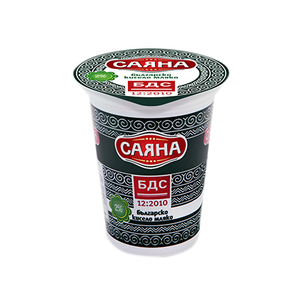 Кисело мляко Саяна 2% 400г БДС