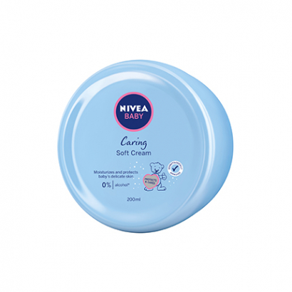 Бебешки крем Нивеа 200мл Софт