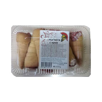 Рогчета с крем Спартак 220г