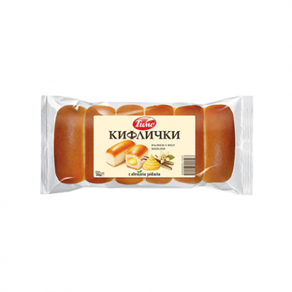 Козуначени кифлички Тимс 250г Ванилия