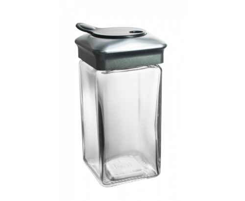 Буркан за подправки с хромиран капак 110мл Буркан за подправки с хромиран капак 110мл