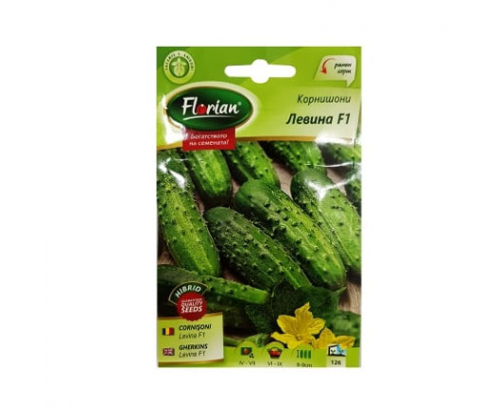 Семена на корнишони сорт Левина 1г Семена на корнишони сорт Левина 1г