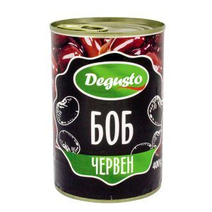 Боб Дегусто 400г Червен