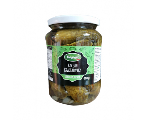 Кисели краставички Дегусто 680г Кисели краставички Дегусто 680г