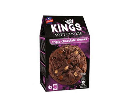 Бисквити Софт Кинг 160г Троен шоколад Бисквити Софт Кинг 160г Троен шоколад
