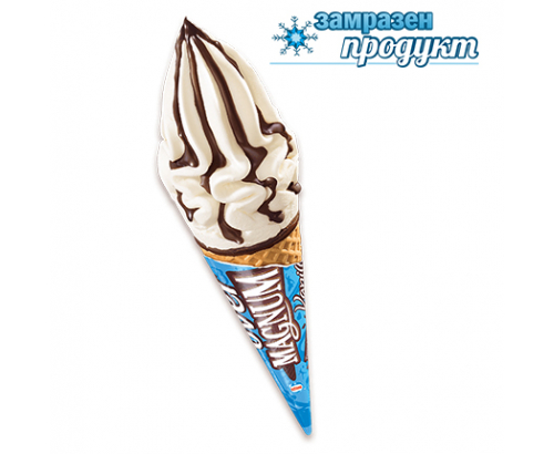 Сладолед Магнум Оувър 155г Ванилия Сладолед Магнум Оувър 155г Ванилия