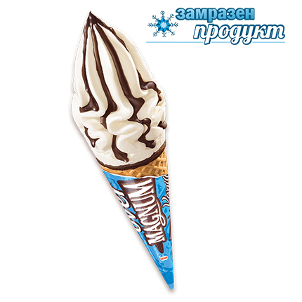 Сладолед Магнум Оувър 155г Ванилия Сладолед Магнум Оувър 155г Ванилия