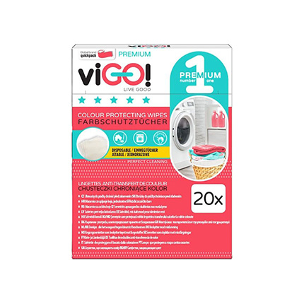 Цветоулавящи кърпи Виго 20бр Премиум Цветоулавящи кърпи Виго 20бр Премиум