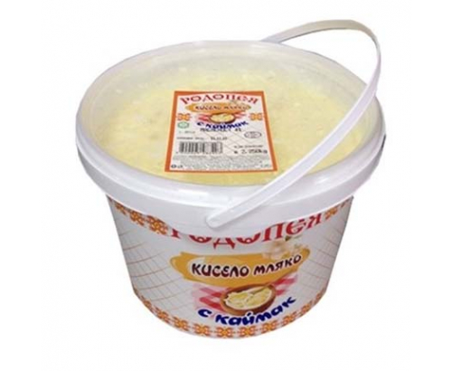 Кисело мляко Родопея 4% 1кг С каймак Кисело мляко Родопея 4% 1кг С каймак