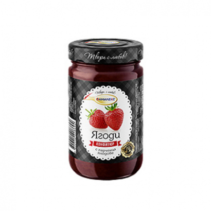Конфитюр Фамилекс 360г Ягоди